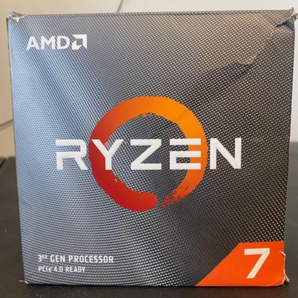 AMD Ryzen 7 3800X 8-Core, 16-Thread Unlocked Desktop Processor (LED Cooler) - Picture 1 of 9
